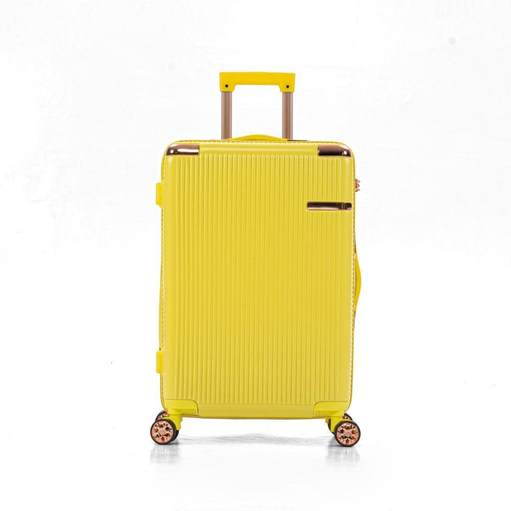 4-Piece Hard Travel Luggage Set, 360 Spinner Wheels, Password Lock, Lightweight Portable Suitcase