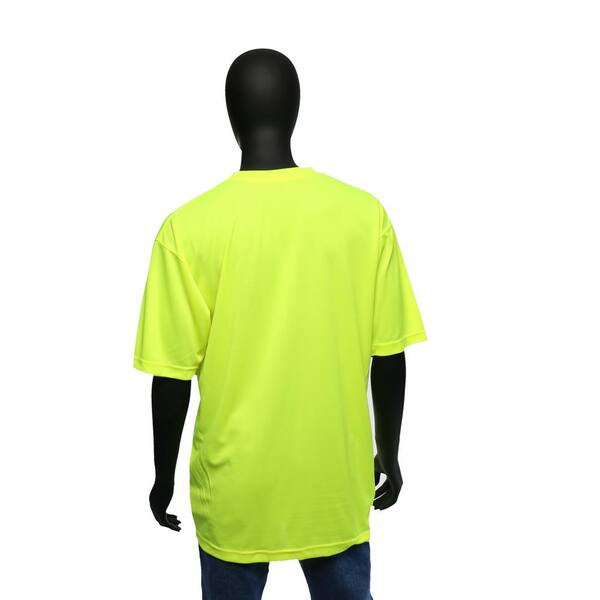 Ergodyne GloWear 8089 Men's 5XL Hi-Vis Short Sleeve Orange T-Shirt 8089 -  The Home Depot