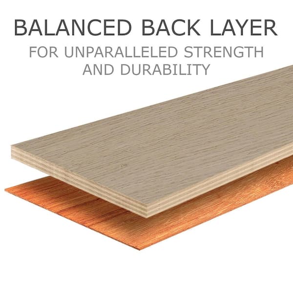 ASPEN FLOORING Take Home Sample-Fjord XL Euro Oak Tongue and