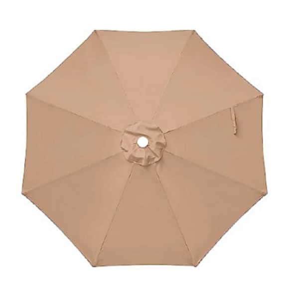 Otryad 9 ft. Patio Umbrella Replacement Canopy Outdoor Table Market Yard Umbrella Replacement Top Cover
