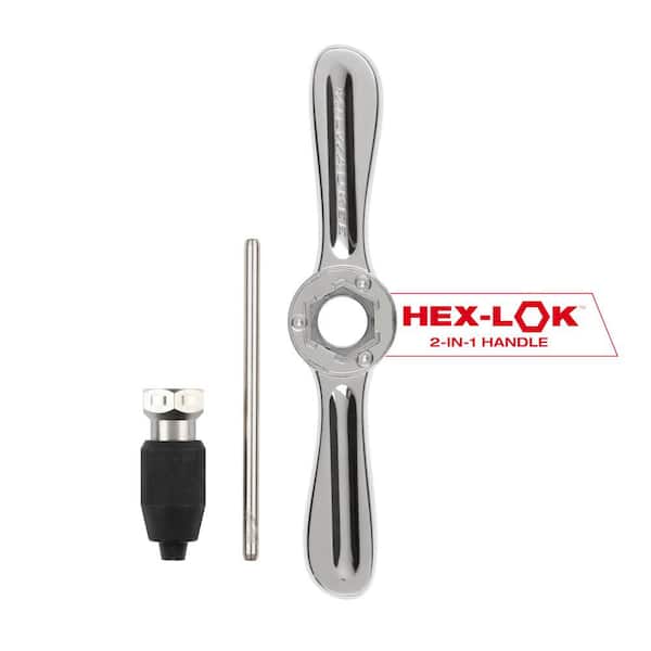Milwaukee Hex-LOK 2-in-1 Threading Handle & Tap Collet
