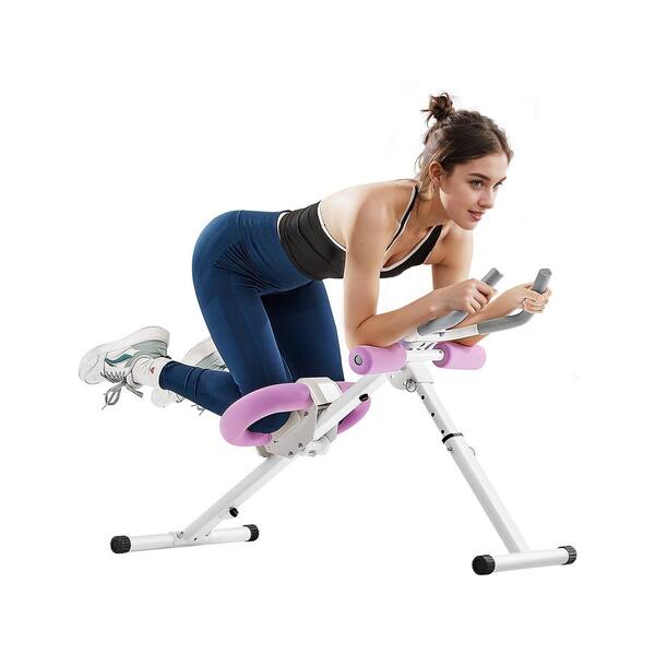AB Workout Machine, Ab Workout Equipment at Home Gym, Core & Abdominal Trainers for Women, 330 lbs. Weight Capacity