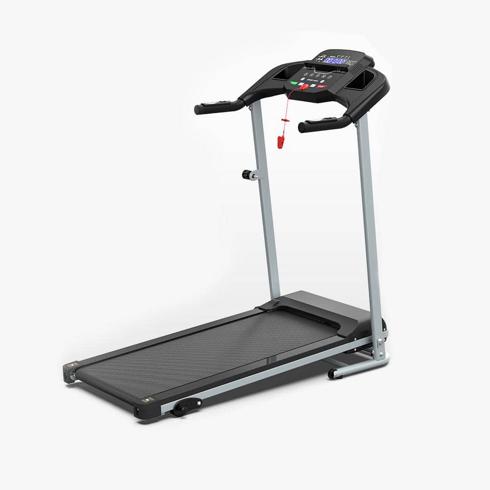 Treadmill Elektrik Life Care Treadmill HOMCOM Black Speed 600W