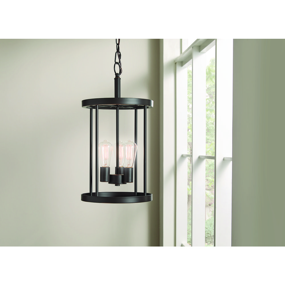 Moreland 3--Light Bronze Pendant