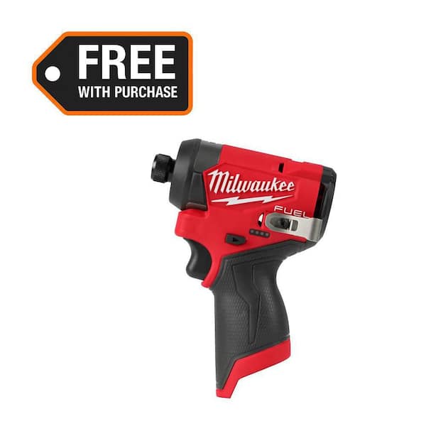 M12 FUEL 12V Lithium-Ion Brushless Cordless 1/4 in. Hex Impact Driver (Tool-Only)