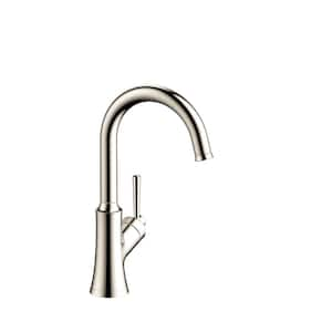 Joleena 1-Handle Bar Faucet in Polished Nickel