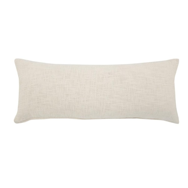 LR Home Lightweight Polyester Throw Pillow Insert, 14 x 36