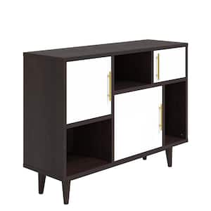 Daxton Cappuccino White Multi-Purpose Display Stand
