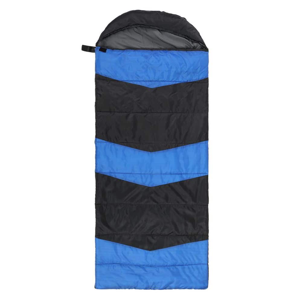Blue 1500g 82 in. x 34 in. Heated Sleeping Bag-Waterproof, Breathable with 3 Heat Settings(Rated-10°C to 10°C) price history on PriceWatchPro