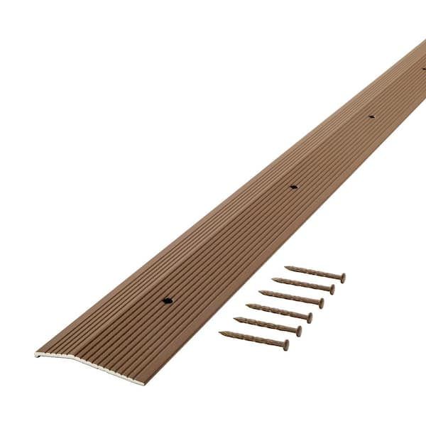 M-D 85415 2 Inch X 36 Inch Unfinished Oak Carpet Trim - View #4