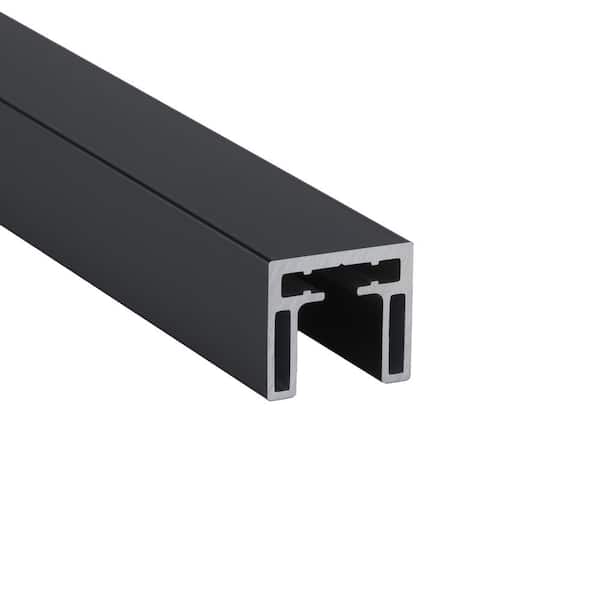 Glass Warehouse Corona 20 ft. Square Aluminum Handrail