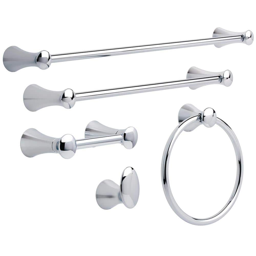24" Stainless Steel Wall Mounted Grab Bar with Concealed Screws
