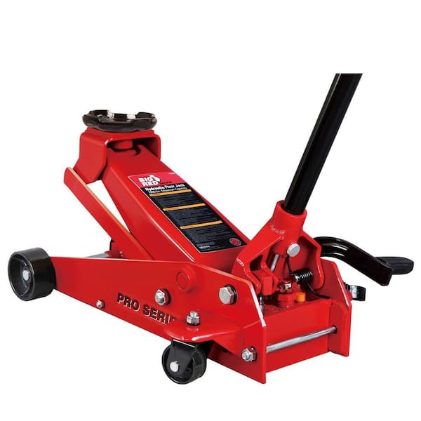 Big Red T83502 3.5-Ton Floor Jack with Foot Pedal - 1
