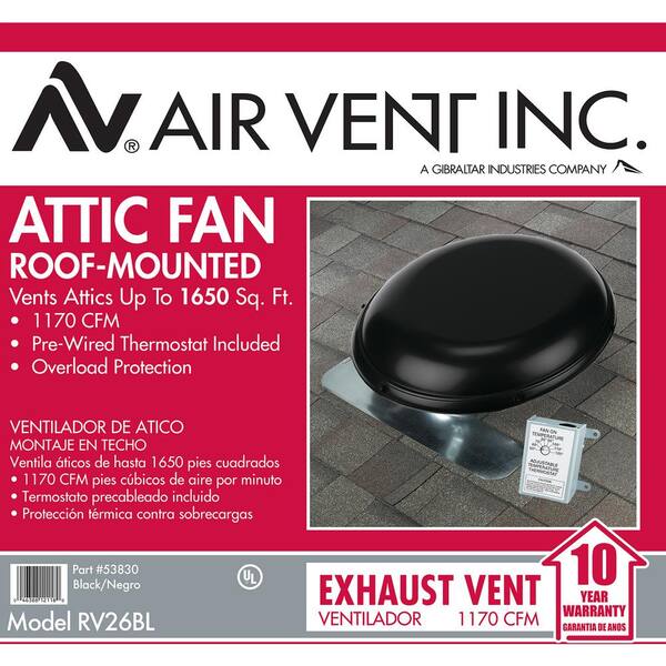 attic fan replacement lowe's