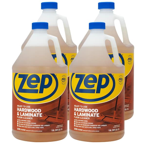 ZEP 1 Gal. Hardwood and Laminate Floor Cleaner (4-Pack)