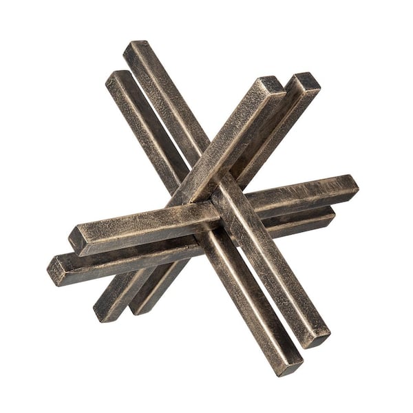 Gold in Gold Finish Decor