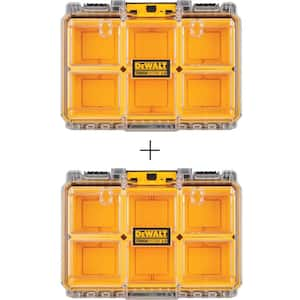 TOUGHSYSTEM 2.0 6-Compartment Small Parts Organizer (2 Pack)