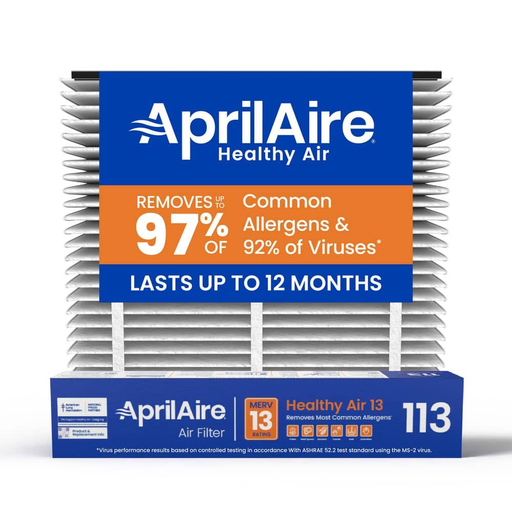 AprilAire 113 16 in. x 20 in. x 4 in. MERV 13 Air Filter for 1110