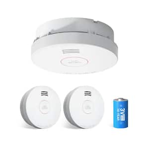 Photoelectric Smoke Alarm With 10-Years Sealed Lithium Battery (2-Pack)