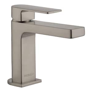Xander Single Hole Single-Handle Bathroom Faucet in Brushed Nickel