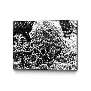 "Pearls" by Peter Morneau Framed Abstract Wall Art Print 28 in. x 22 in.