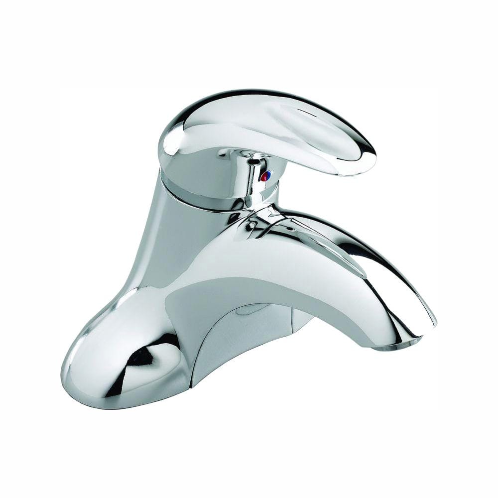 Reliant 3 4 in. Centerset Single Handle Bathroom Faucet in Polished Chrome 