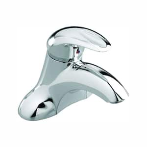 Reliant 3 4 in. Centerset Single Handle Bathroom Faucet in Polished Chrome with Vandal Resistant Aerator