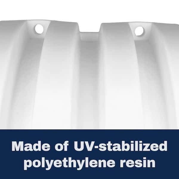 VPC 1200 Gal. White Polyethylene Single Compartment Underground