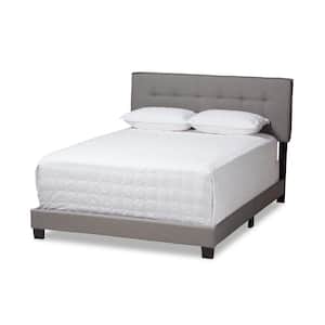 Audrey Light Gray King Bed