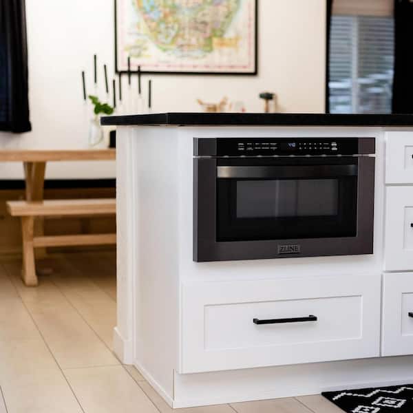 ZLINE Kitchen and Bath 24 in. 1000-Watt Built-In Microwave Drawer