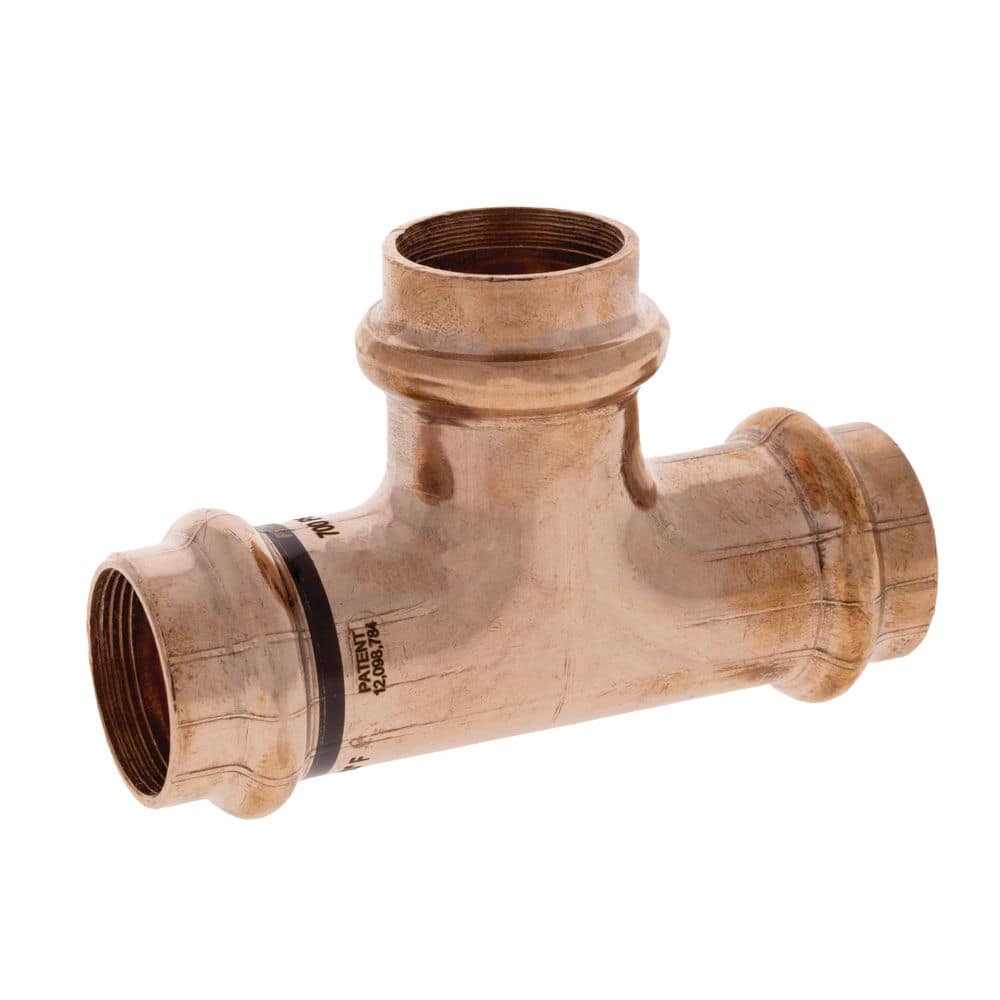 3/4 in. O.D. x 3/4 in. O.D. x 3/4 in. O.D. PressACR Copper Press x Press x Press Tee Fitting price history on PriceWatchPro