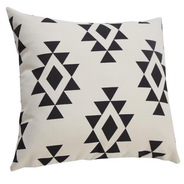Black and White Geometric Pillow Covers – Tea + Linen