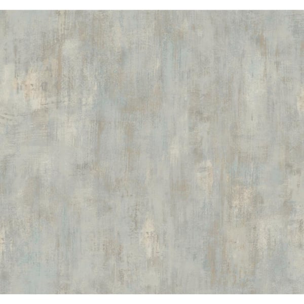 Blue Conrete Patina Wallpaper, 27-in by 27-ft