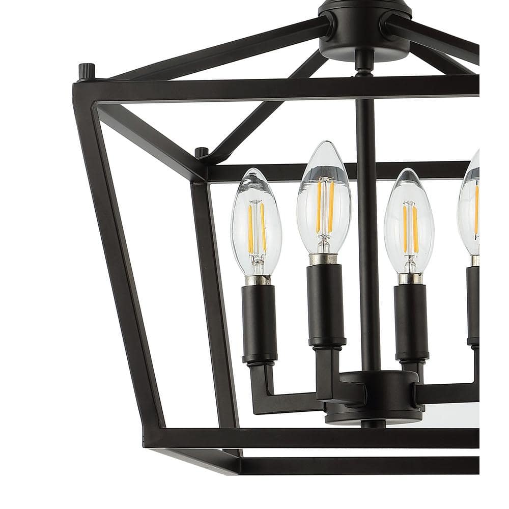 Modern Farmhouse 12" LED Flush Mount in Oil Rubbed Bronze