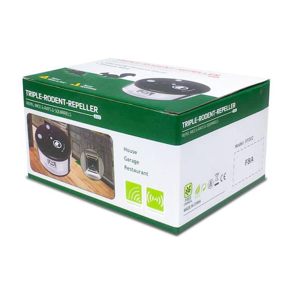 ITOPFOX 360-Degree Ultrasonic Pest Repeller Electronic Plug-in Pest Control  Repellent Deterrent Mouse Chaser Blocker H2SA11OT014 - The Home Depot