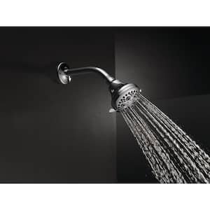 5-Spray Patterns with 1.75 GPM 3-3/18 in. Wall Mount Fixed Shower Head in Chrome