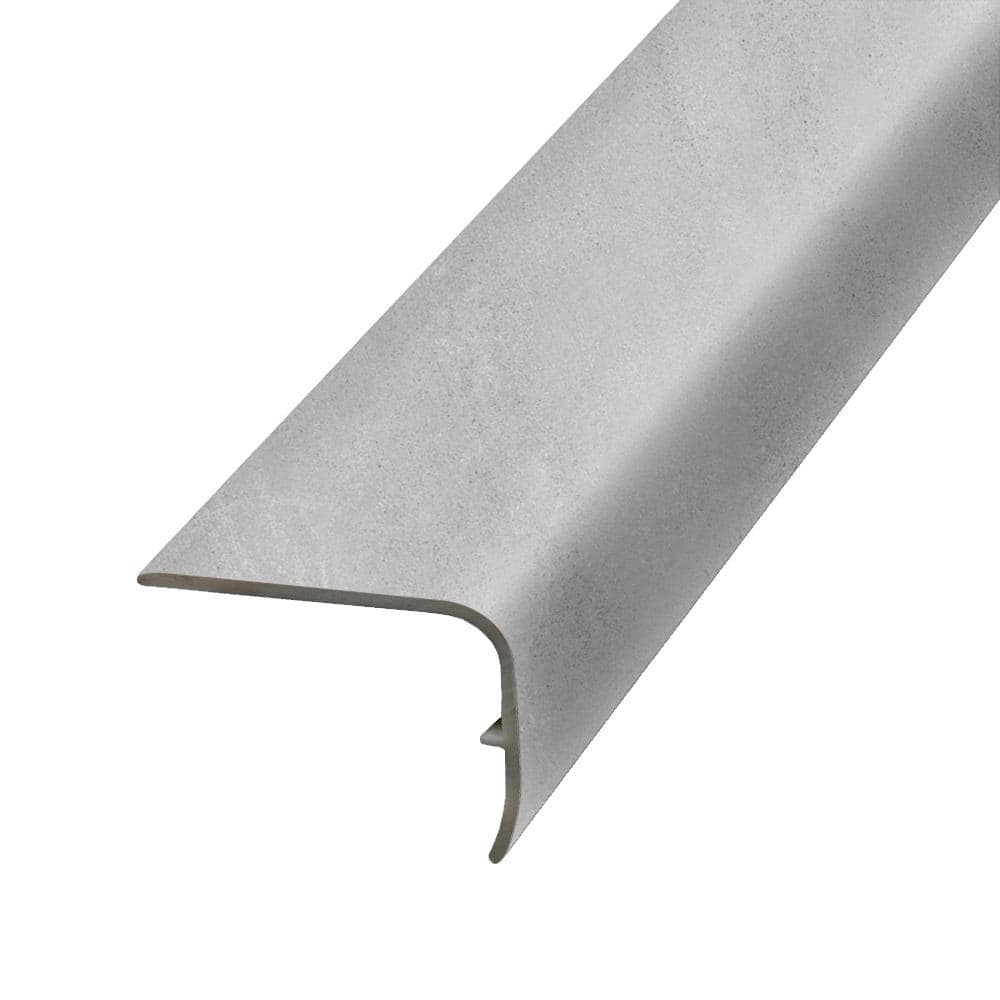 Satin 1.32 in. Thick x 1.88 in. Wide x 78.7 in. Length Vinyl Stair Nose Molding price history on PriceWatchPro