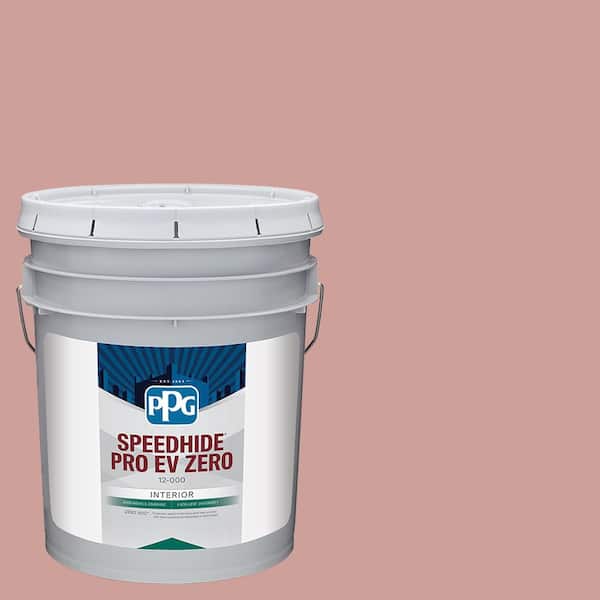 PPG Speedhide Pro EV Zero 5 gal. PPG1056-4 Raffia Cream Semi-Gloss Interior Paint
