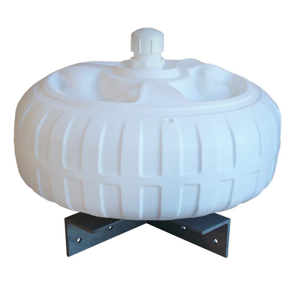 18 in. Dock Wheel Corner Mount, White price history on PriceWatchPro