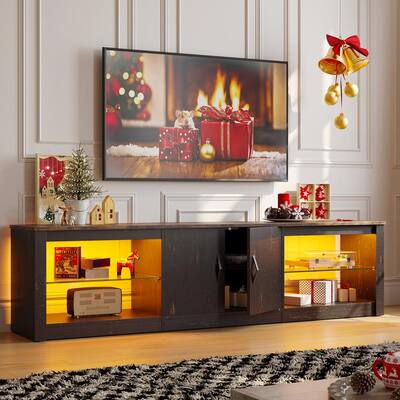 Black - TV Stands - Living Room Furniture - The Home Depot