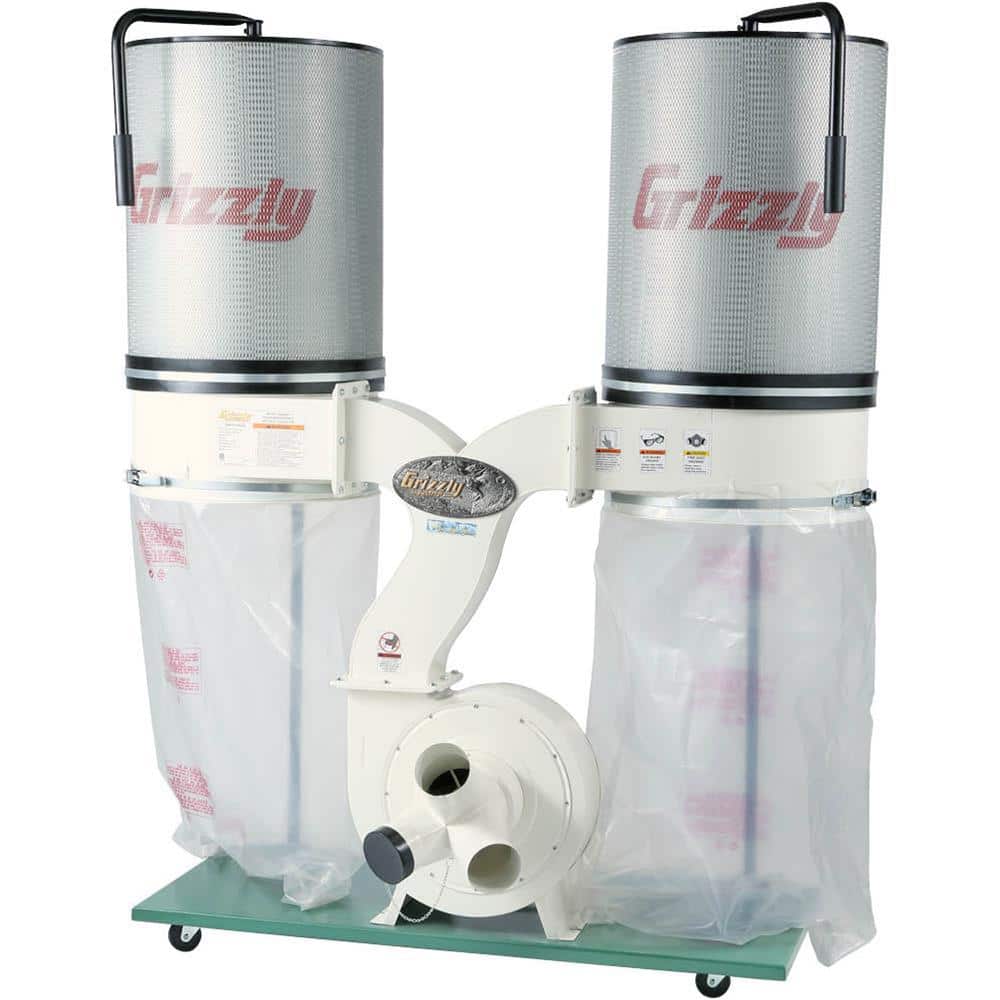 UPC 690550000850 product image for 3 HP Double Canister Dust Collector w/ Aluminum Impeller | upcitemdb.com