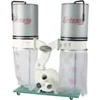 Polar Bear 3 HP Double Canister Dust Collector with Aluminum Impeller