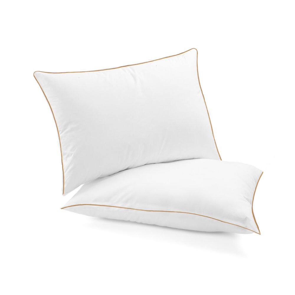 A1 Home Collections GOTS Certified Organic Cotton Zippered Pillow