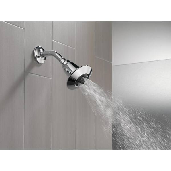2-Spray 4.63 in. Single Wall Mount Handheld Adjustable Shower Head in Chrome 2-Spray 4.63 in. Single Wall Mount Handheld Adjustable Shower Head in Chrome