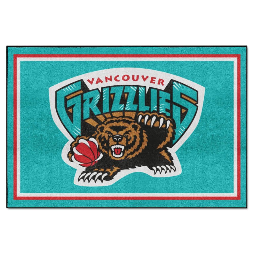 Fanmats NBA Retro Vancouver Grizzlies Starter Mat Accent Rug - 19in. x 30in.