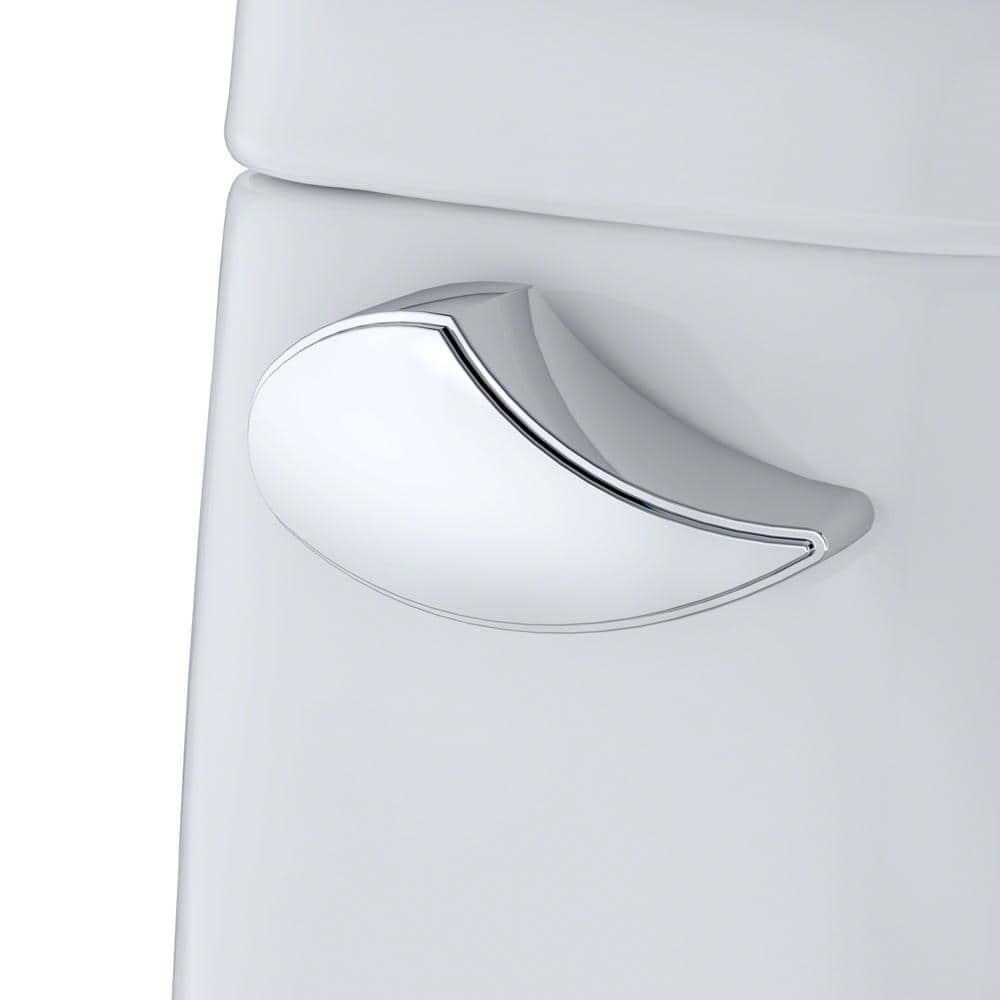 EcoMax Modern Bone Round One-Piece Toilet with SoftClose Seat