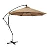 California Umbrella 9 Ft. Bronze Aluminum Cantilever Patio Umbrella ...