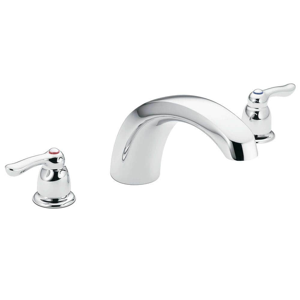 chrome-moen-roman-tub-faucets-