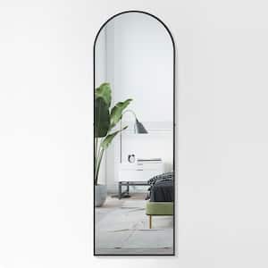 22 in. W x 65 in. H Aluminum Slim Frame Arche Full Lenghth Floor Mirror