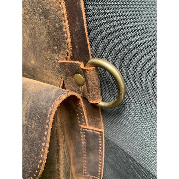 Leather Truck Seat Organizer with Leather Pockets CT10004 - The